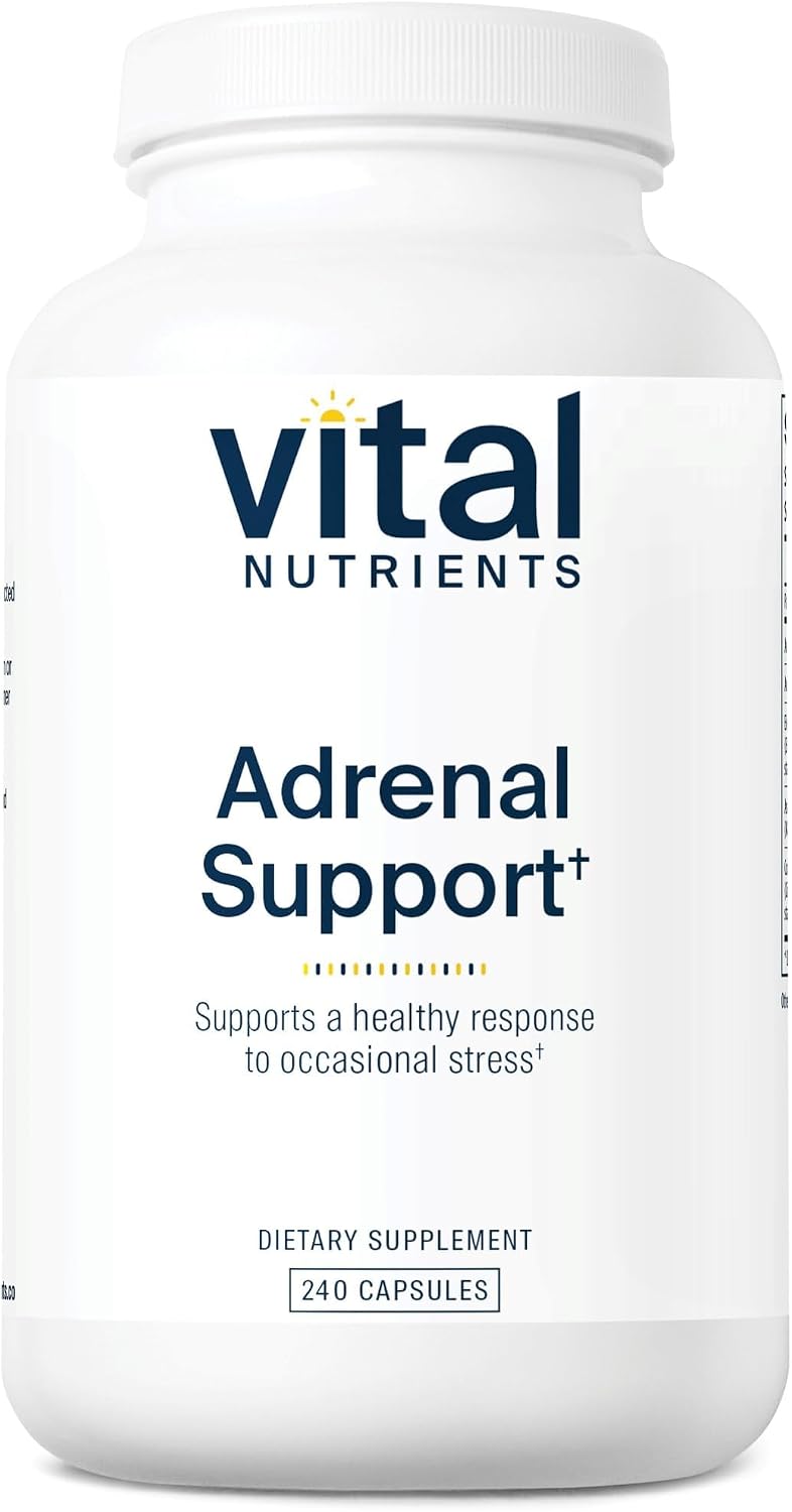 Vital Nutrients Adrenal Support – Apoyo Suprarrenal, 240 Cápsulas