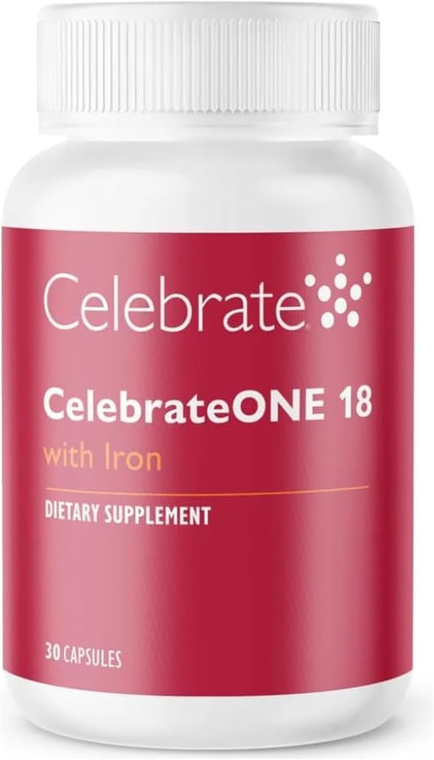 CelebrateONE Multivitamínico Bariátrico con Hierro 18 mg - 90 Cápsulas Vegetales