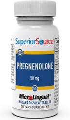 Superior Source Pregnenolona 50 mg – 50 Comprimidos de Disolución Instantánea