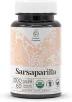 Sarsaparrilla Orgánica USDA - 60 Cápsulas Veganas - Garden Organics
