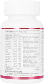 JulyDeer One Daily Tablet Multivitamin para Mujeres - Multimineral Completo con Vitamina A, C, D, E y Complejo B, Zinc y Más para Inmunidad, Cabello, Piel y Uñas, Digestión + Vegetariano - 2 Botes