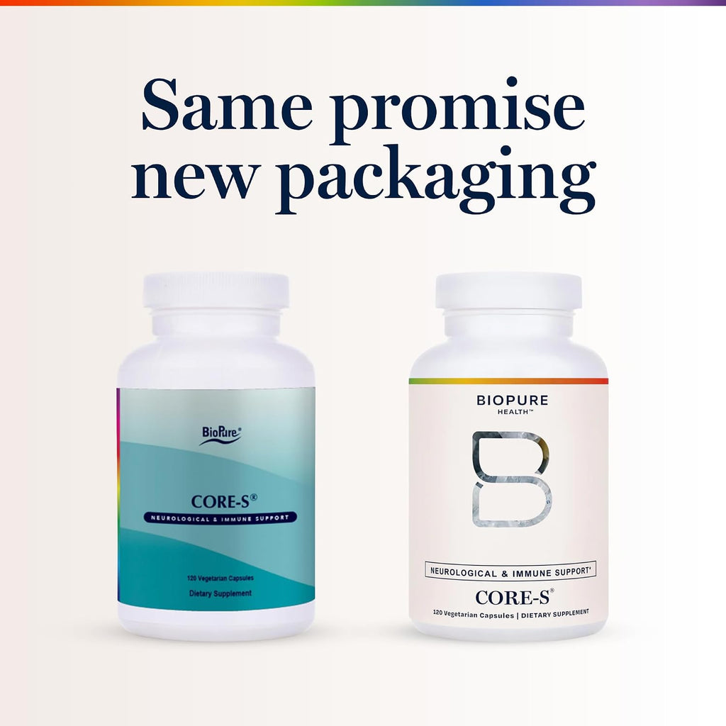 BioPure Core-S Suplemento Mineral – Vitaminas, Minerales, Aminoácidos y Hierbas – 120 Cápsulas