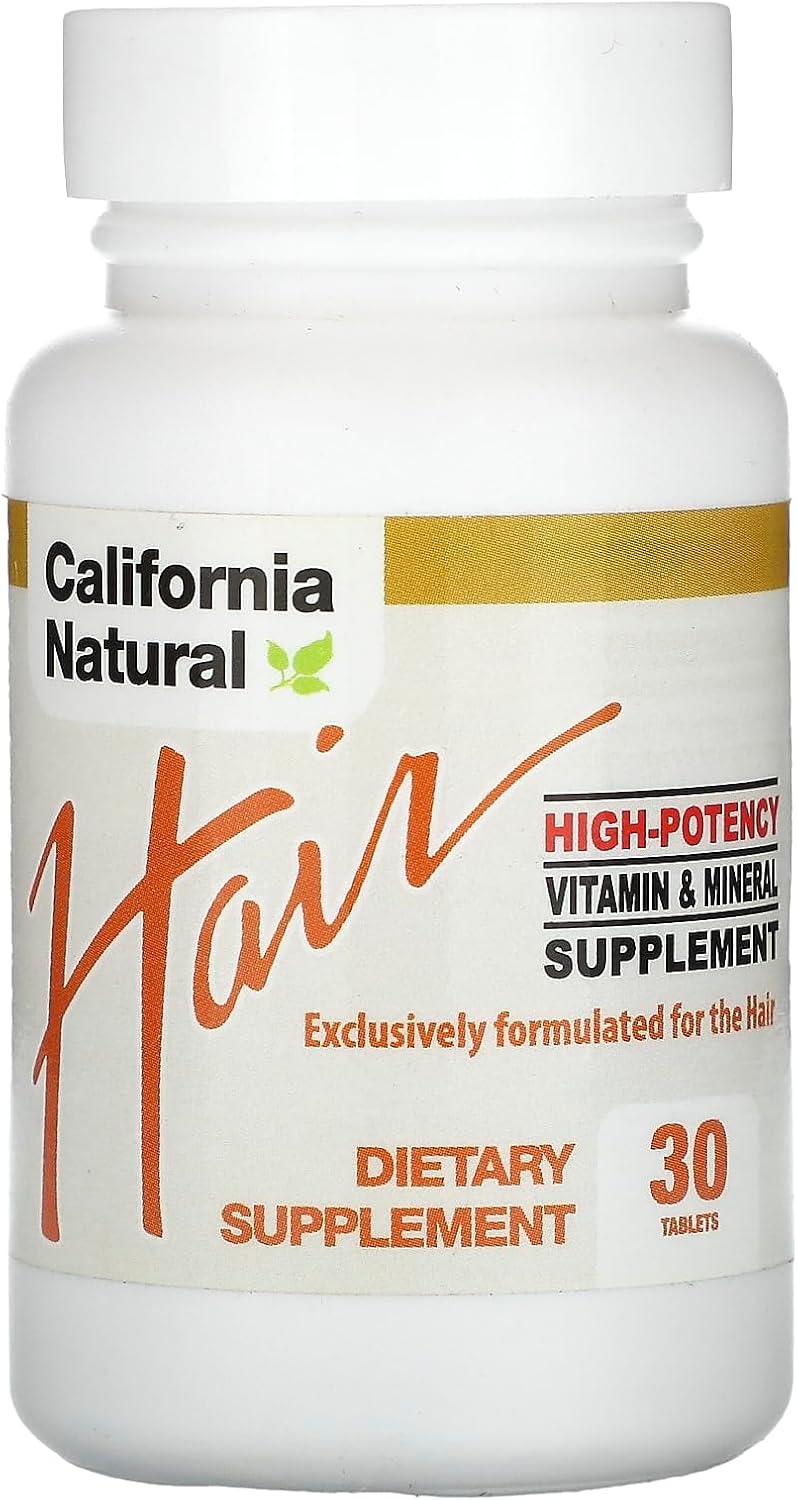 California Natural Hair, 30 Comprimidos