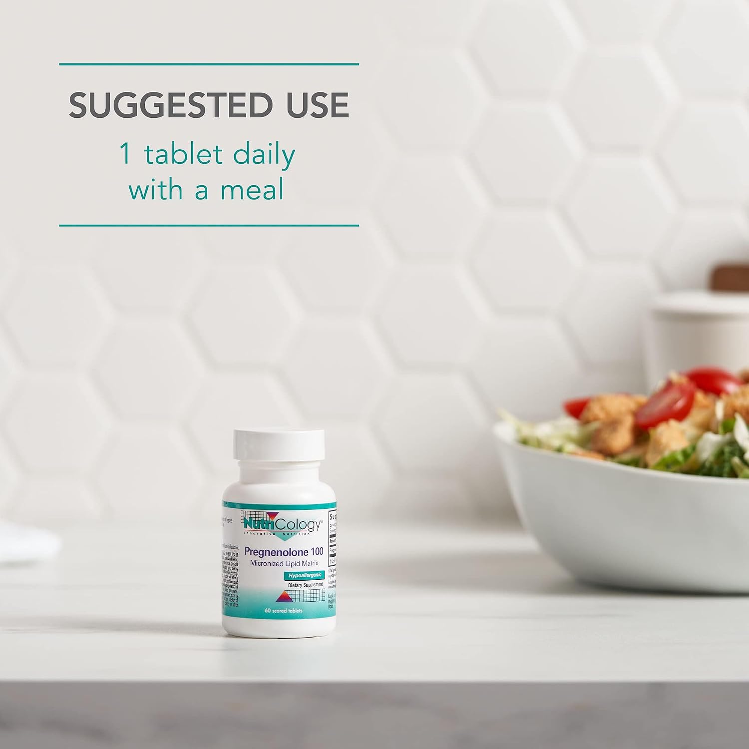 NutriCology Pregnenolona 100 mg - 60 Cápsulas