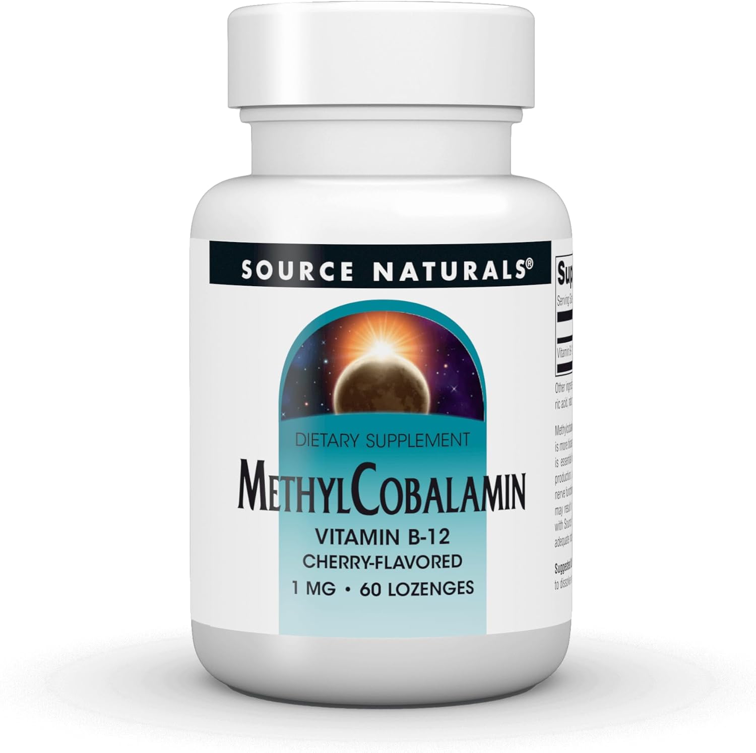 Source Naturals Vitamina B12 Metilcobalamina 60 Comprimidos Sublinguales