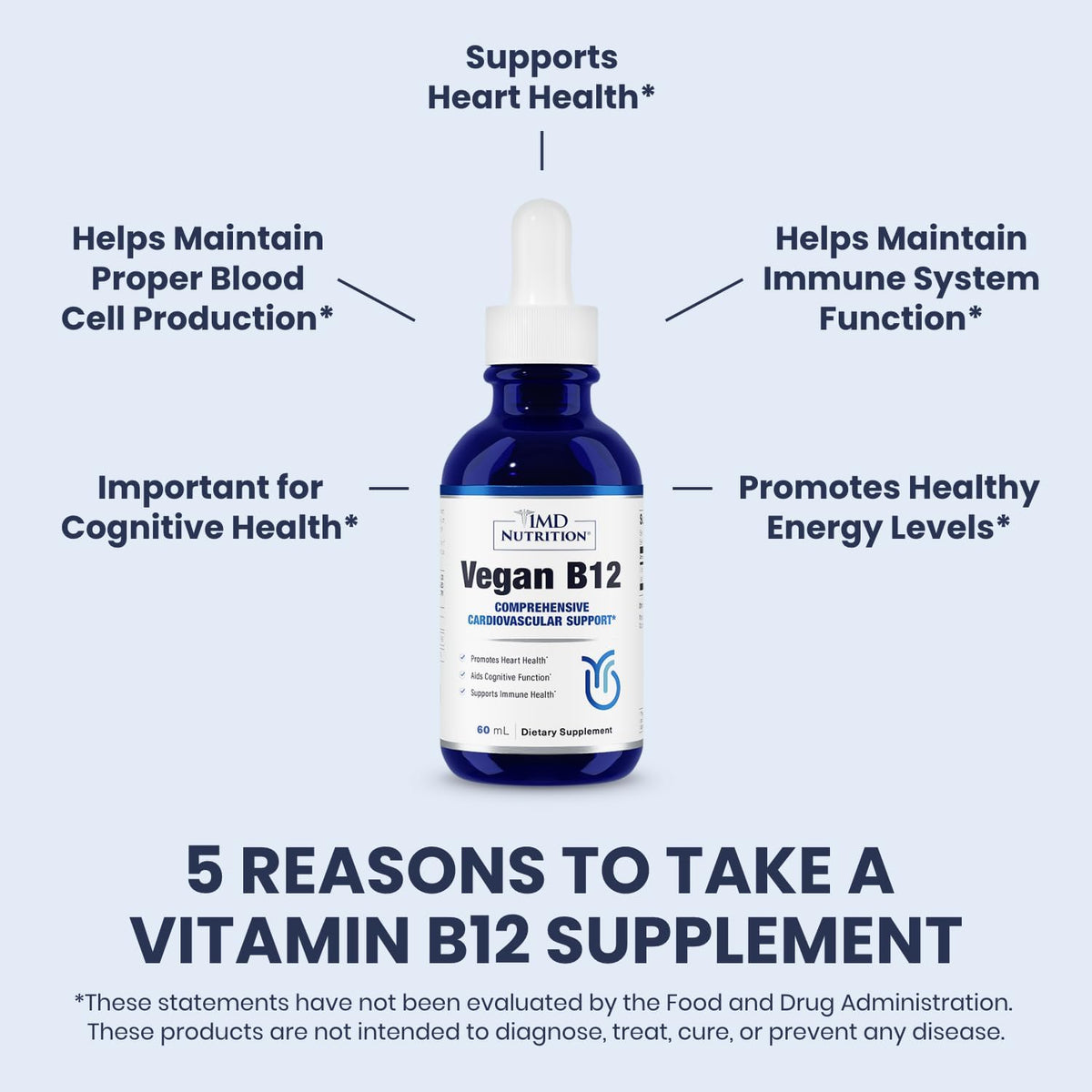1MD Nutrition Vitamina B12 Vegana | 5000mcg Metilcobalamina | Energía y Apoyo Inmunológico - görsel 2