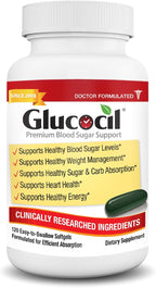 Glucocil – Cápsulas Blandas – Apoyo para el Azúcar en Sangre