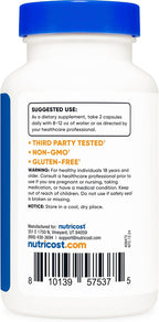 Nutricost Beta Ecdysterone 600mg per Serving, 120 Capsules - Vegan, GMO-Free, Gluten-Free