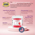 CARDIOMAX Suplemento de Apoyo Cardíaco para Perros - Antioxidantes, L-Taurina, CoQ10 - 60 Masticables Blandos