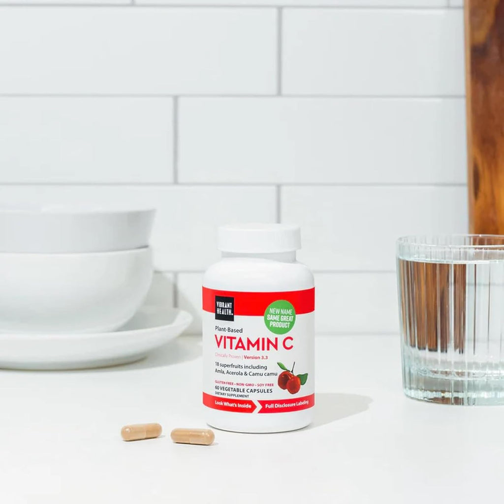 Super Natural C de Vibrant Health - 120 mg - 60 Cápsulas