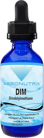DIM (Diindolylmethane) Extract 593 mg, 4 Oz, 200 porciones, Gotas de Rápida Absorción - Absonutrix
