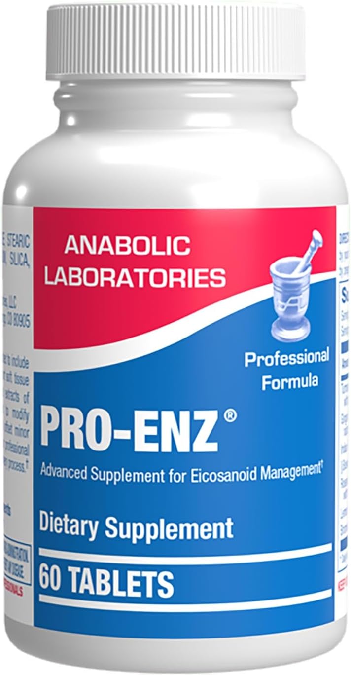 Pro ENZ Soporte Articular - Fórmula Clínica de Cúrcuma y Boswellia para las Articulaciones (60 comprimidos)