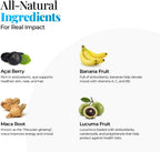 Healthful Seasons Superfood Smoothie Mix - Acai, Lucuma, Maca y Plátano - 30 Raciones