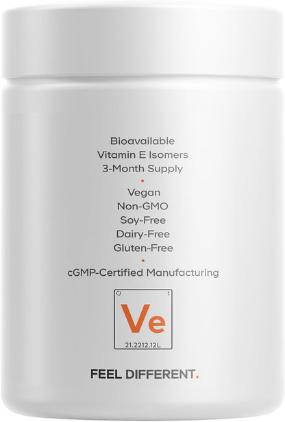 Codeage Vitamina E Liposomal - Tocoferoles Mixtos - 90 Cápsulas – Image 9