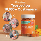 kindnature Gomitas de Vitamina B3 Niacinamida 500mg – Sin Flush – 90 Gomitas