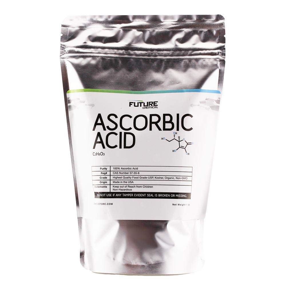 L-Ascorbic Acid (Vitamin C) Powder USP Grade Non-GMO - 10 lbs