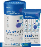 Probióticos para Perros y Gatos, Polvo para la Salud Digestiva e Inmunitaria, 30 Sobres