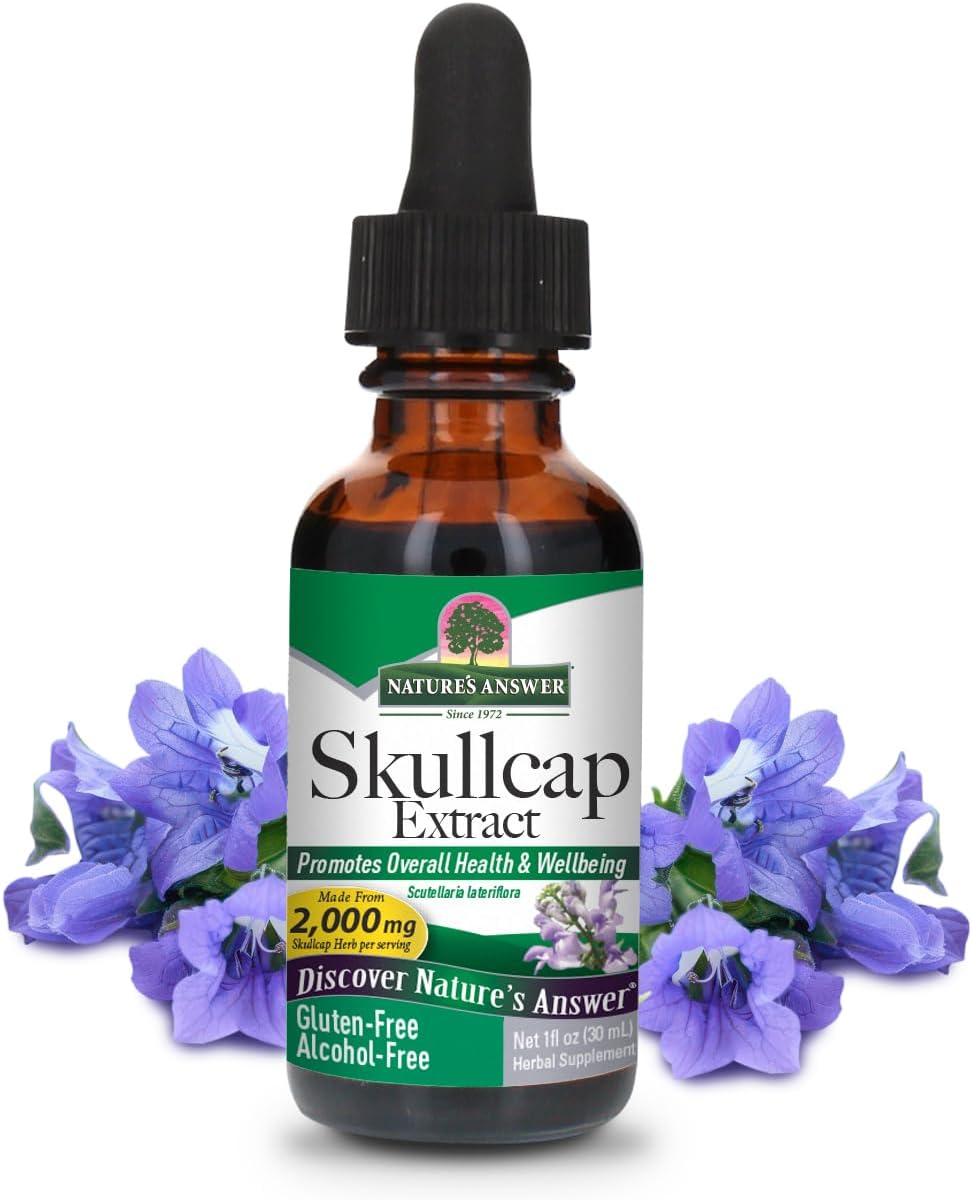 Nature's Answer Extracto de Escutelaria sin Alcohol, 30 ml