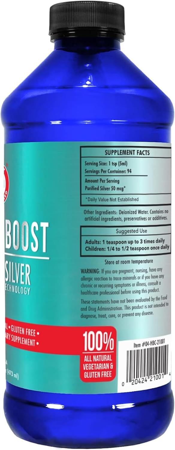 Be Smart Get Prepared Nano Silver - 473 ml (16 oz) - Complemento Alimenticio
