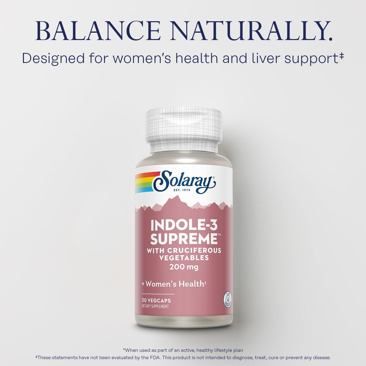 SOLARAY Indole-3 Supreme – Suplemento con Indol-3-Carbinol y Vegetales Crucíferos – Image 3
