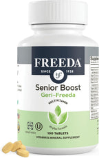 Freeda Senior Multivitamin - Multivitamínico para mayores de 60 años - 100 comprimidos recubiertos