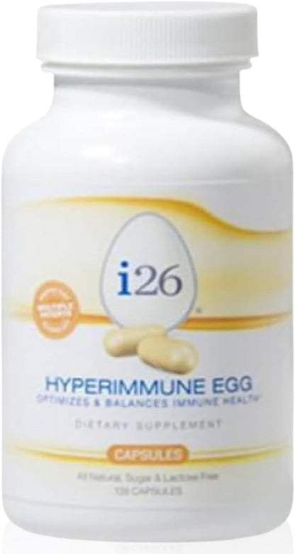 Youngevity i26® Cápsulas de Huevo Hiperinmune – Apoyo Inmunitario y Digestivo – 135 Cápsulas – Image 1