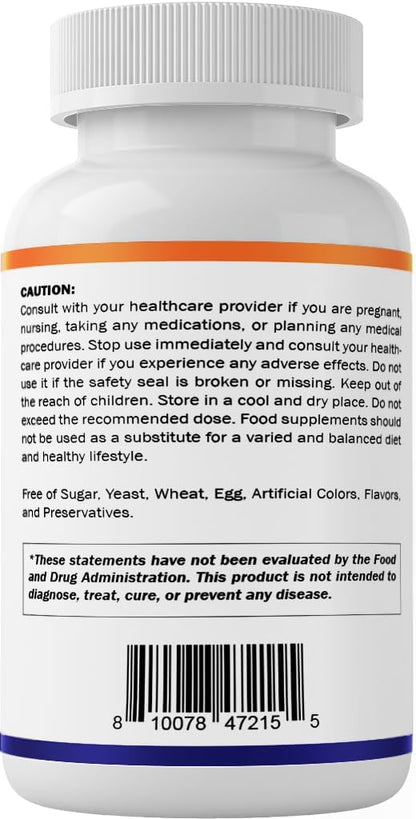 Vitamatic Vitamina D2 60 mcg (2400 UI) - – Fabricado en Estados Unidos en instalaciones que cumplen con las Buenas – Image 8
