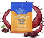 Toast! Before You Drink Gummies – Apoyo Hepático y Recuperación – 10 Paquetes