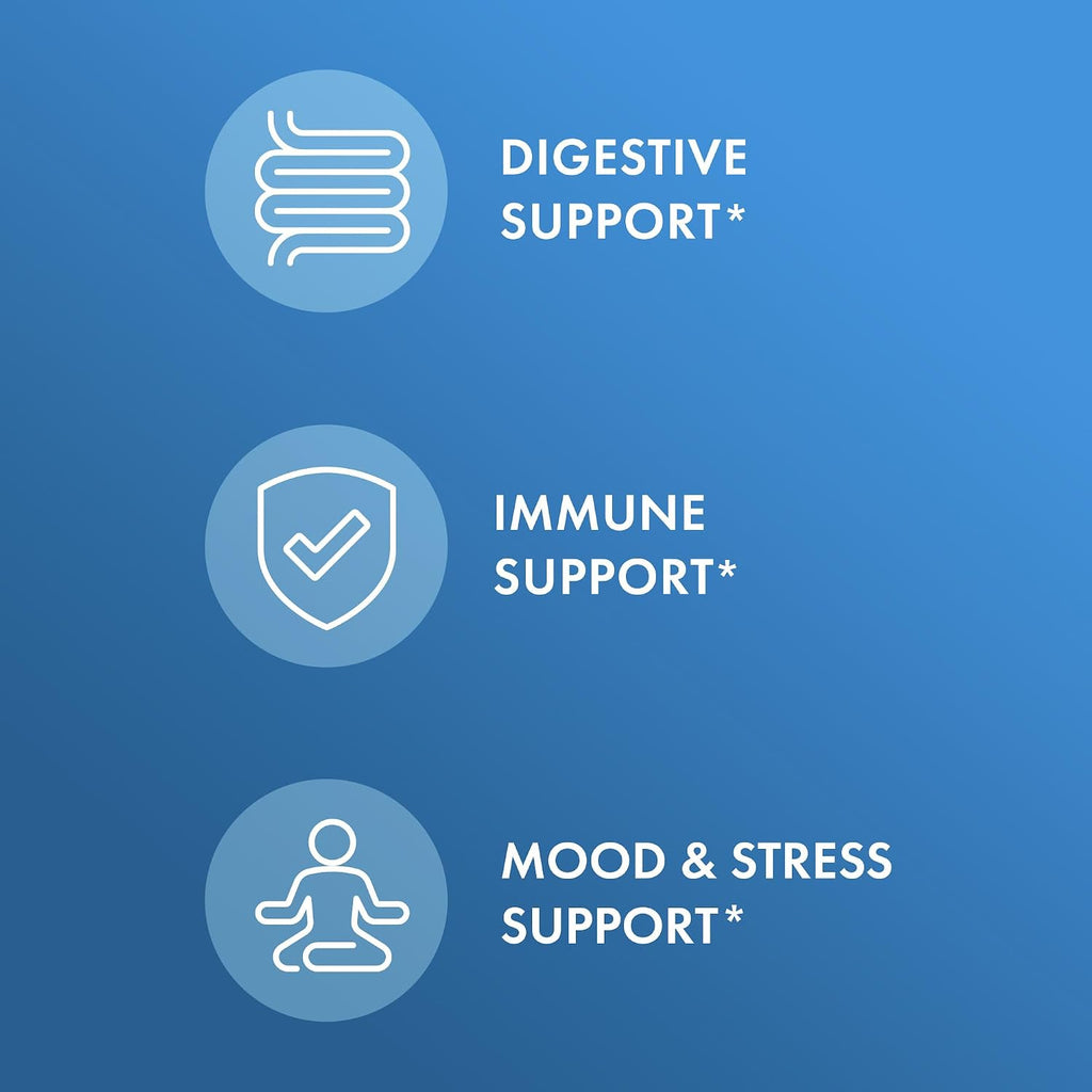 Dr. Mercola Complete Afterbiotics - 18 Mil Millones UFC - Salud Digestiva e Inmune - SBOs - con Saccharomyces boulardii - No OGM y Sin Gluten - 30 Cápsulas