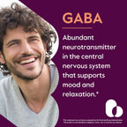 BESTVITE GABA 750 mg por cápsula (120 cápsulas vegetales) - Sin estearatos - Sin rellenos - Vegano - Sin gluten - Sin OMG