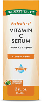 Nature's Truth Vitamin C Serum 60 ml | Face and Skin Oil | Nourishing and Fragrance-Free