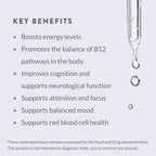 Hydroxy B12 MegaDrops - Vitamina B12 Líquida - 28 ml