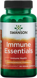 Swanson Immune Essentials - 60 cápsulas vegetales