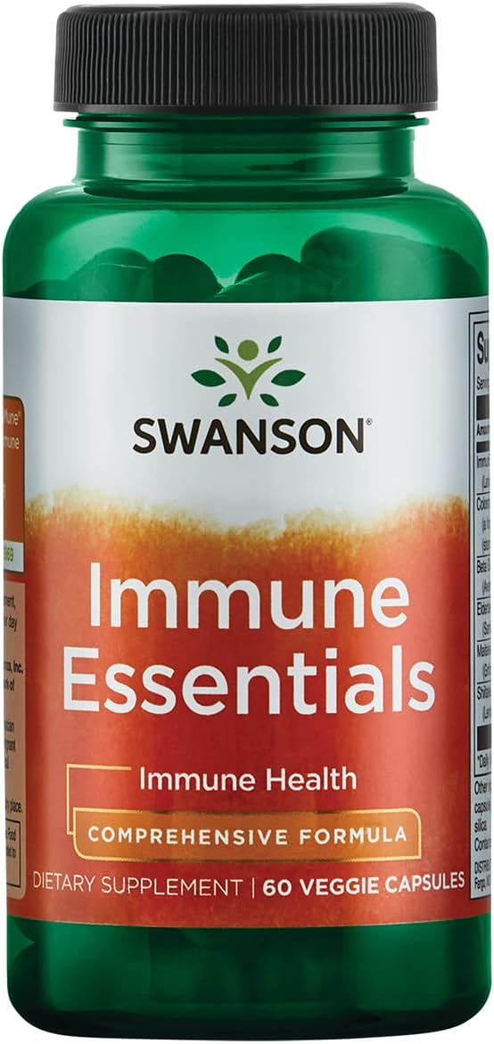 Swanson Immune Essentials - 60 cápsulas vegetales