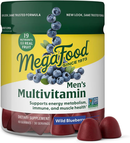 MegaFood Multivitamínico para Hombres en – Vitamina C: Contribuye al funcionamiento normal del sistema inmunitario – Image 1