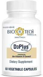 Bio-Tech Pharmacal D3 Plus (60 Cápsulas)