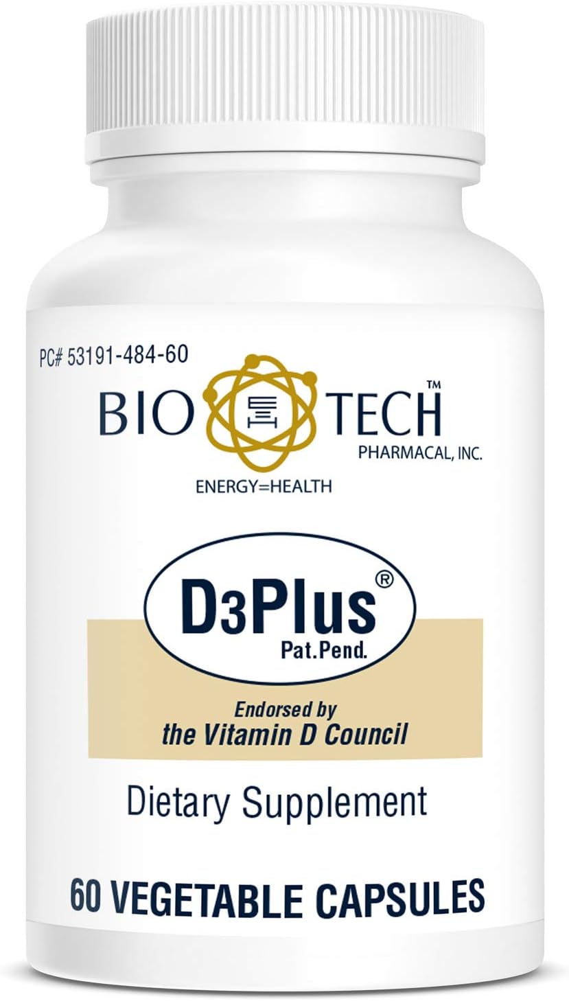 Bio-Tech Pharmacal D3 Plus (60 Cápsulas)