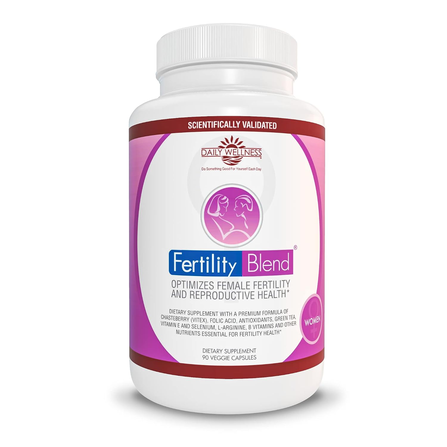 Fertility Blend Suplemento de Fertilidad para Mujeres - 90 Cápsulas Vegetales