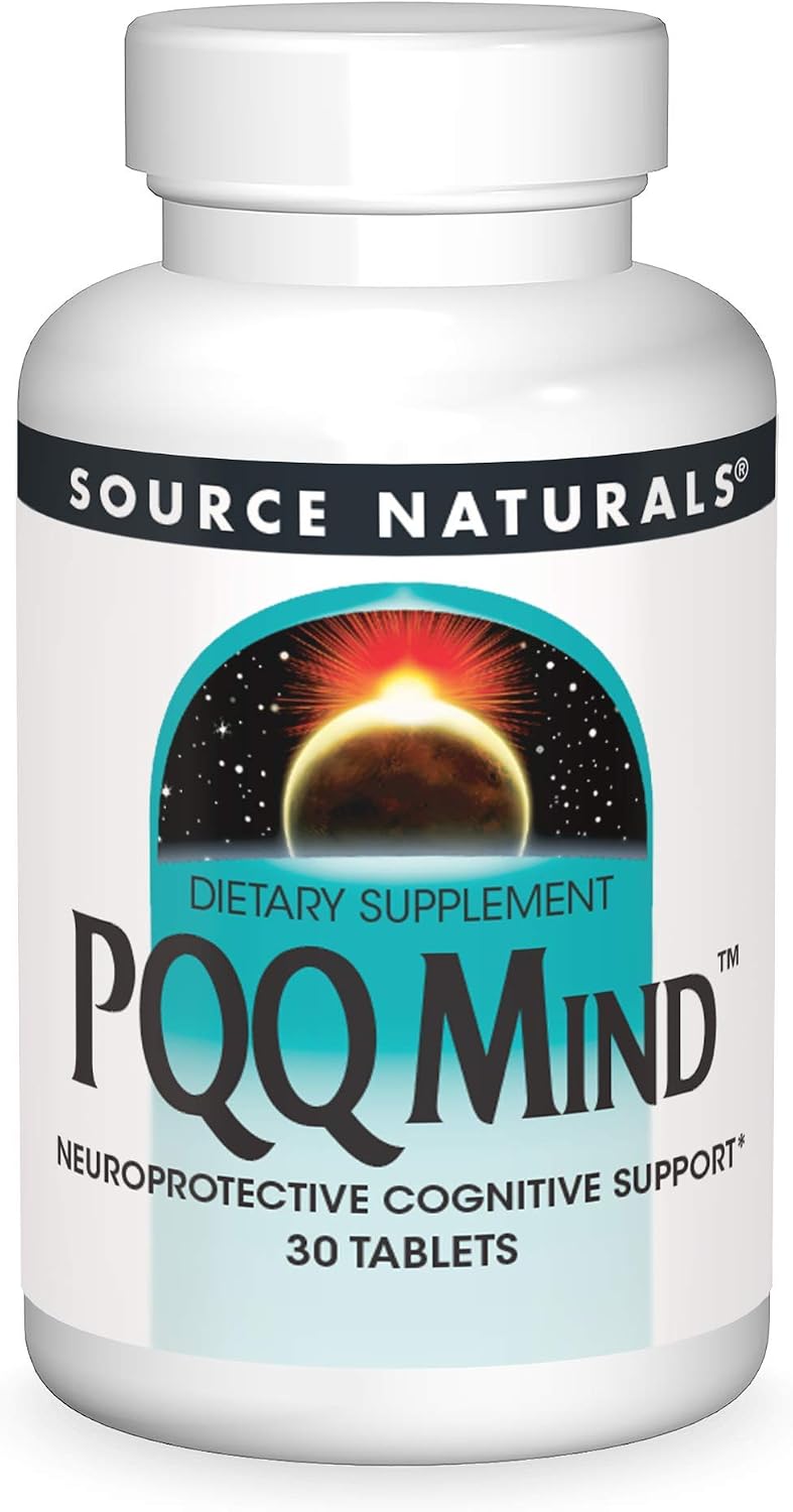 Source Naturals PQQ Mind - Cognitive Support Supplement, 30 Tablets