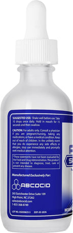 ABCOCID Sulforafano Activado y Estabilizado - 490 mg, 118 ml (4 oz), 240 porciones, Líquido