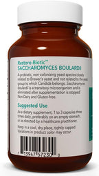 Nutricology Restore-Biotic Saccharomyces Boulardii - 120 Cápsulas (40 Dosis)