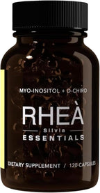 RHEASILVIA Myo-Inositol y D-Chiro Inositol 40:1 con Folato y Magnesio | 60 Cápsulas