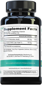 Vitauthority Espermidina 3HCL 99% - Apoyo Celular y Longevidad - 60 Dosis