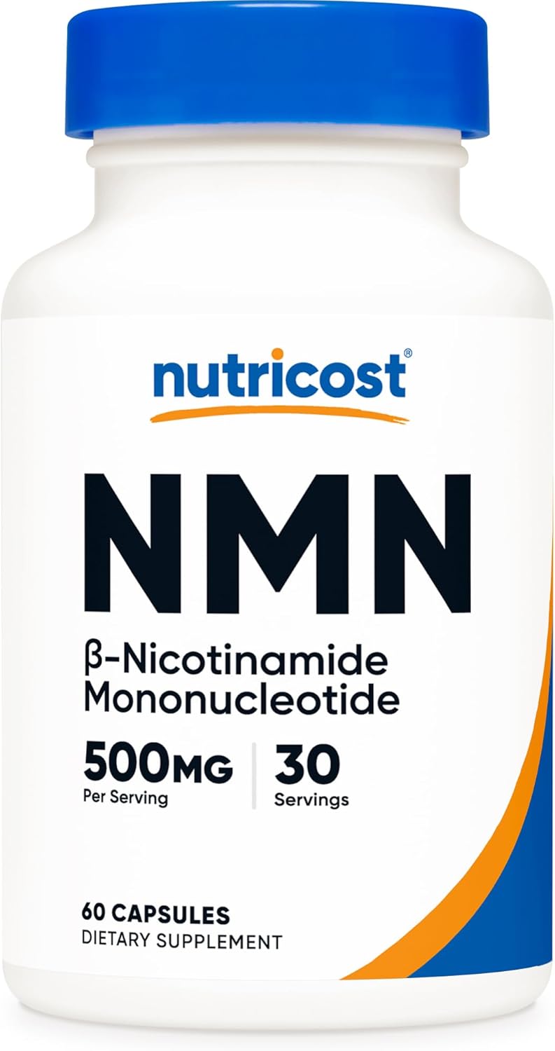 Nutricost NMN (Nicotinamida Mononucleótido) 500mg – 60 Cápsulas