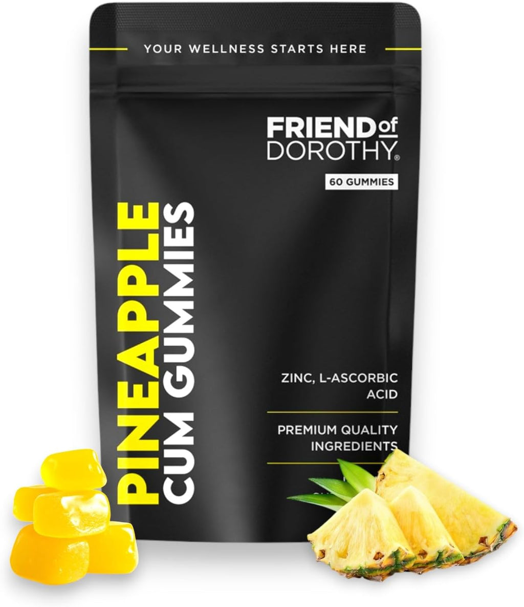 Pineapple C*M Gummies - Suplemento para la salud reproductiva masculina - 60 gominolas