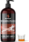Aceite de Salmón Salvaje de Alaska para Perros | Omega 3 Líquido con Dosificador | Alto Contenido de EPA y DHA | 946 ml