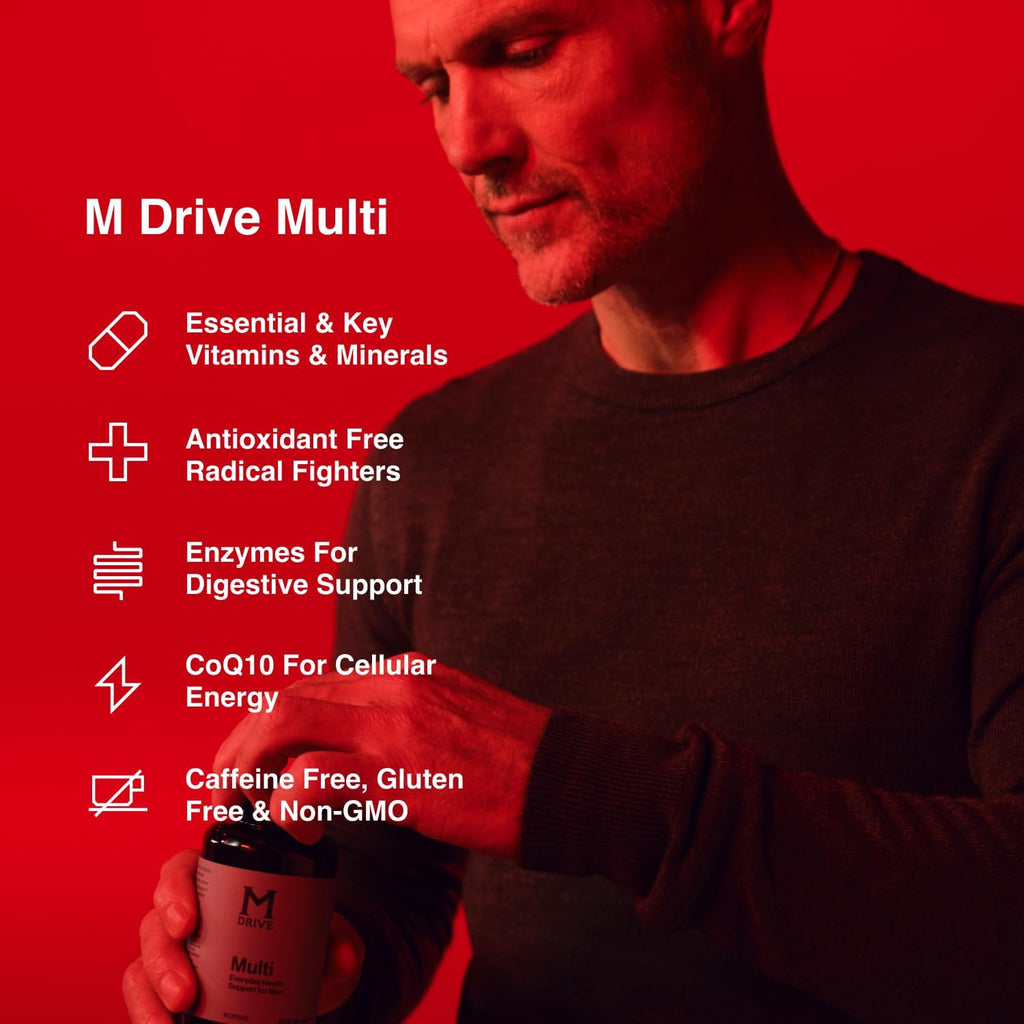 Mdrive Multivitamínico para Hombres, 90 Cápsulas