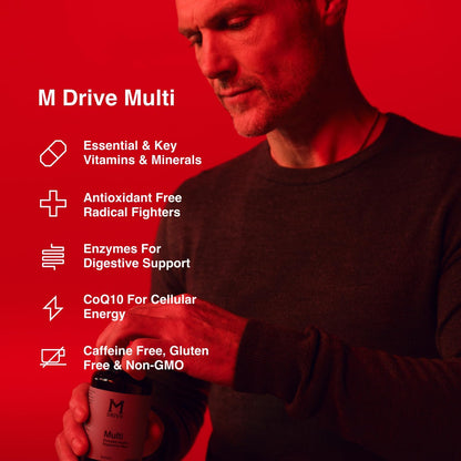 Mdrive Multivitamínico para Hombres, 90 – Manganeso: El manganeso contribuye al metabolismo energético normal. – Image 3