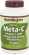 NutriBiotic Meta-C Vitamina C en Polvo, 227 g (8 oz)