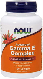 NOW Foods Gamma E avanzado – 120 cápsulas blandas